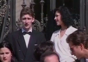 Sensual sister bangs with brother in the limousine